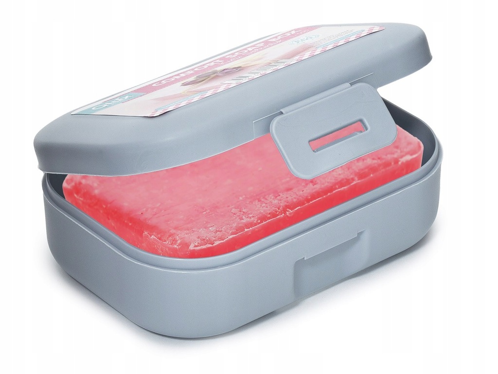 MYDELNICZKA ZAMYKANA POJEMNIK NA MYDŁO TURYSTYCZNY