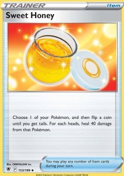 Karty Pokemon (asr 153) Sweet Honey