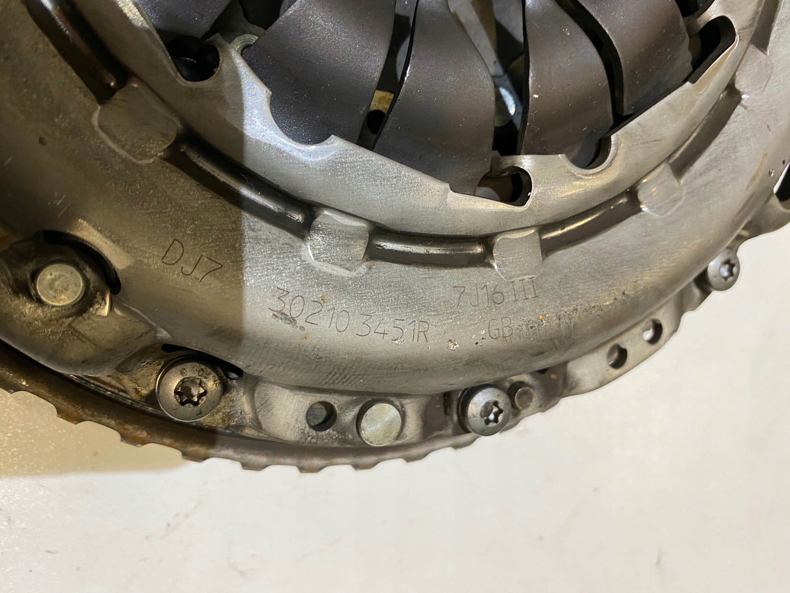 RENAULT SCENIC IV 1.3 TCE CLUTCH WHEEL FLYWHEEL