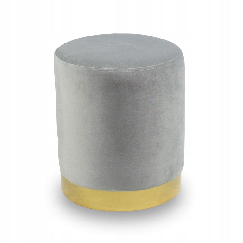 

Pufa Welurowa do salonu UC3013 szara