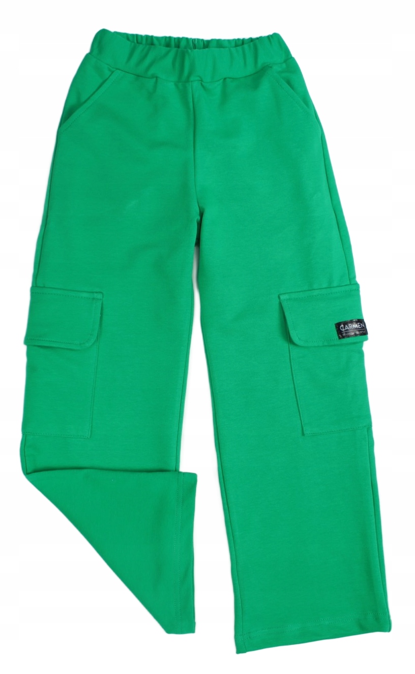 

Carmen Spodnie Cargo Zielone 152
