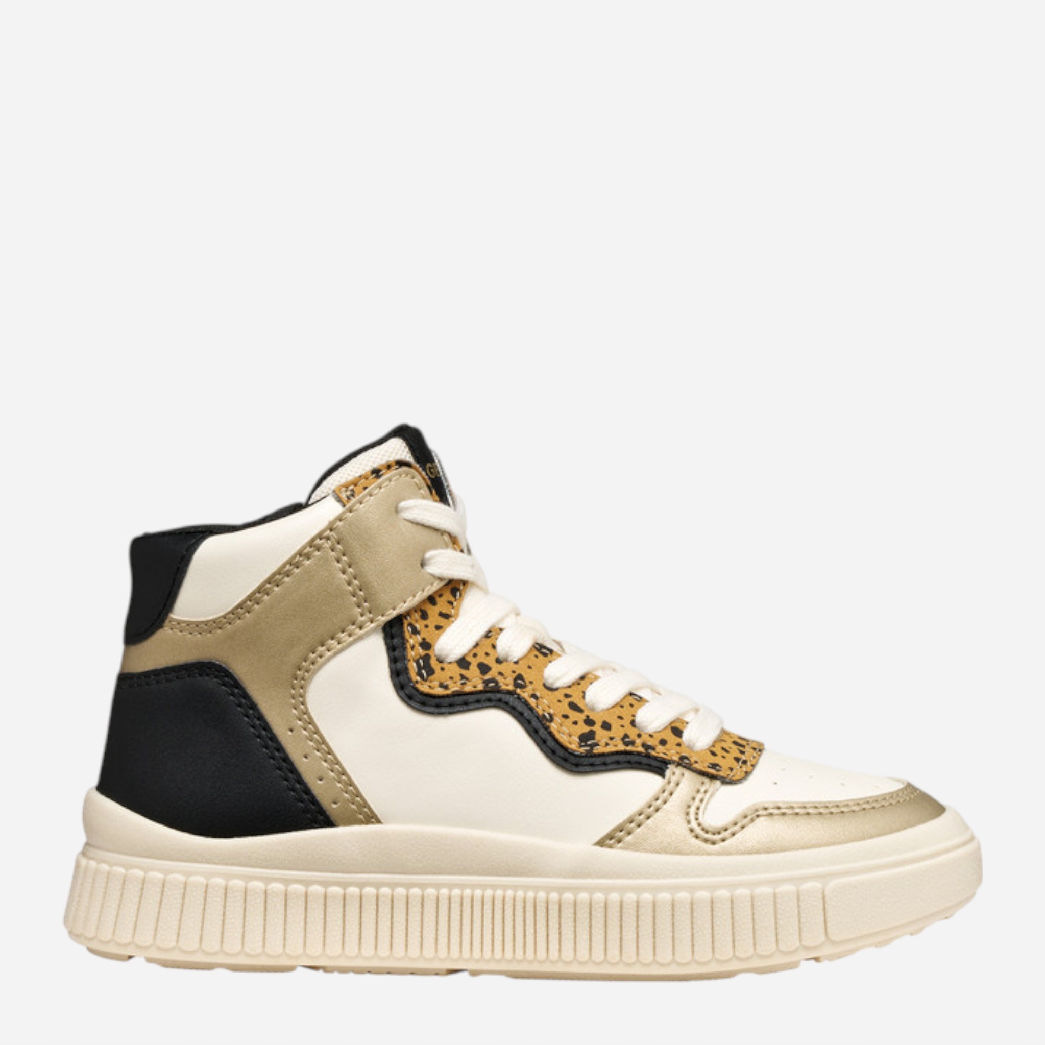 Sneakersy młodzieżowe dziewczęce wysokie Geox J Laquinny Girl