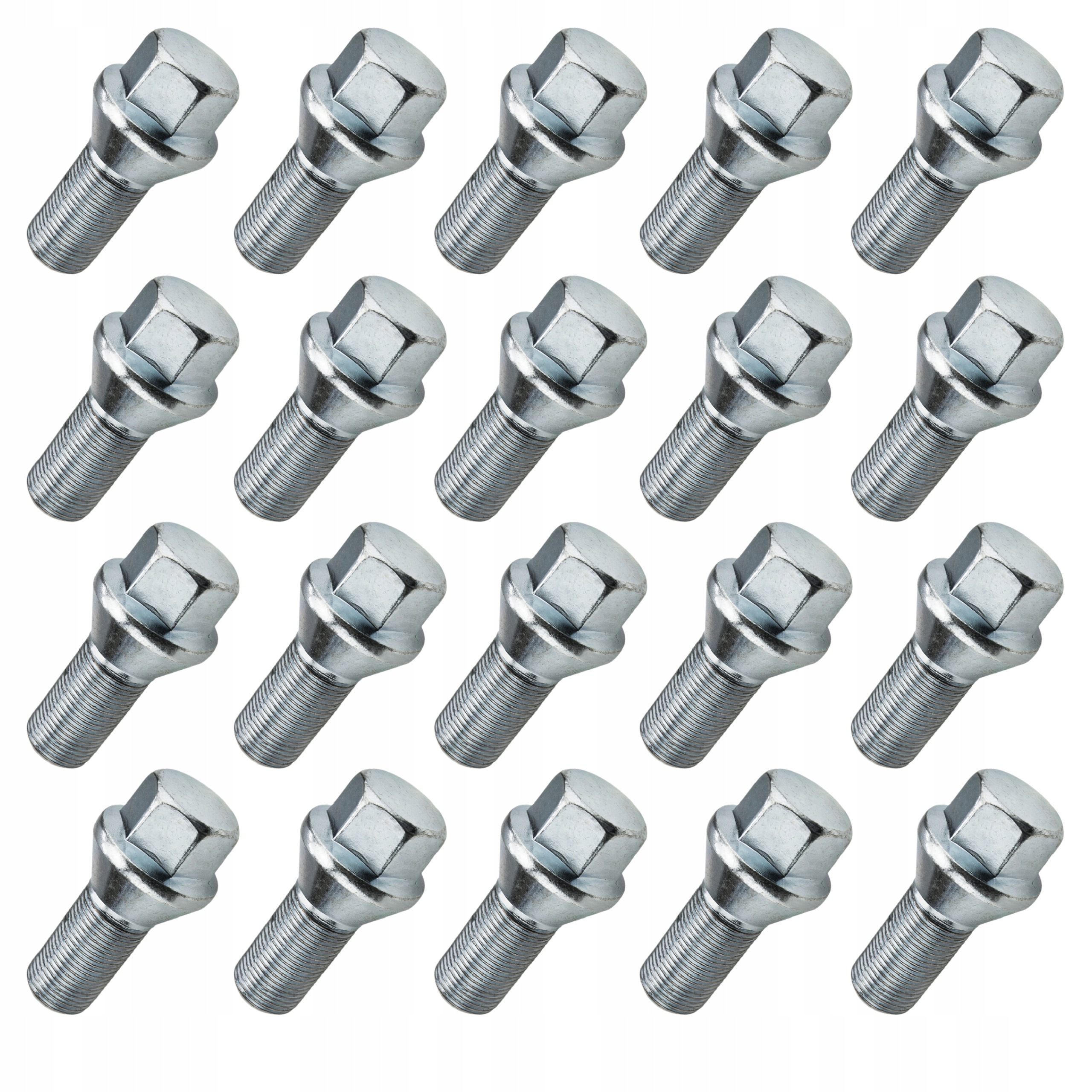 Šrouby Kola M15X1,25 28MM Kužel Pro Hliníkové Ráfky Mercedes Gls Gly