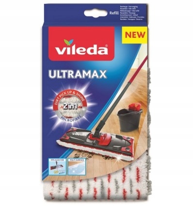 

Vileda UltraMax Wkład do Mopa 2-w-1 Mikrofibra 1sz