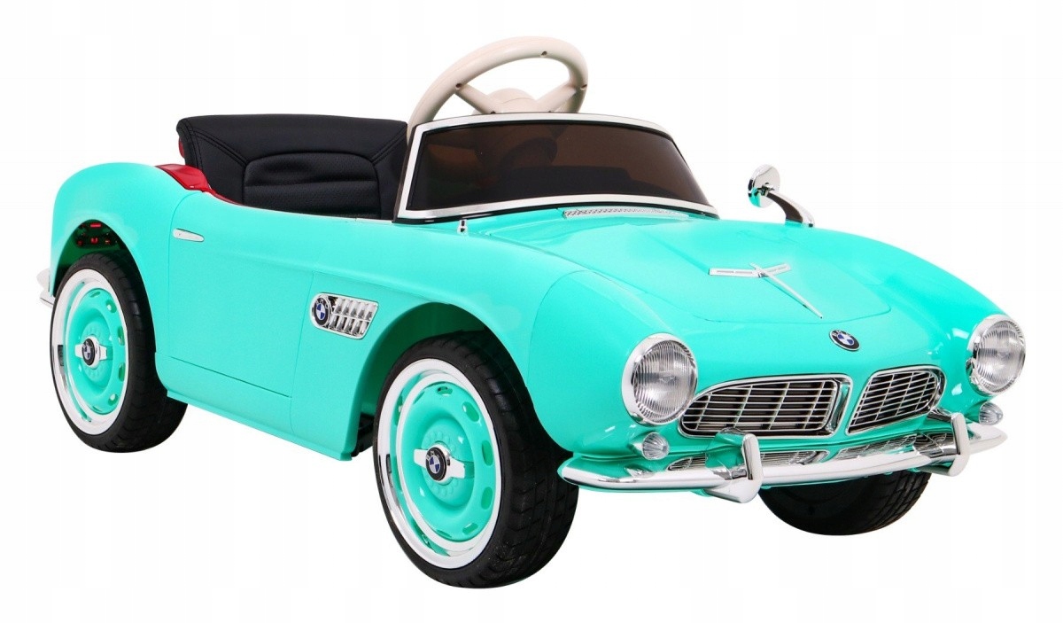 Samochód na akumulator dla dzieci Bmw 507 Retro pilot Autko