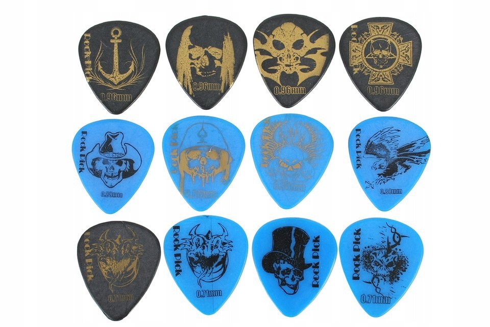 

Rock Pick Drp Zestaw 12 kostek w trzech rozmiarach