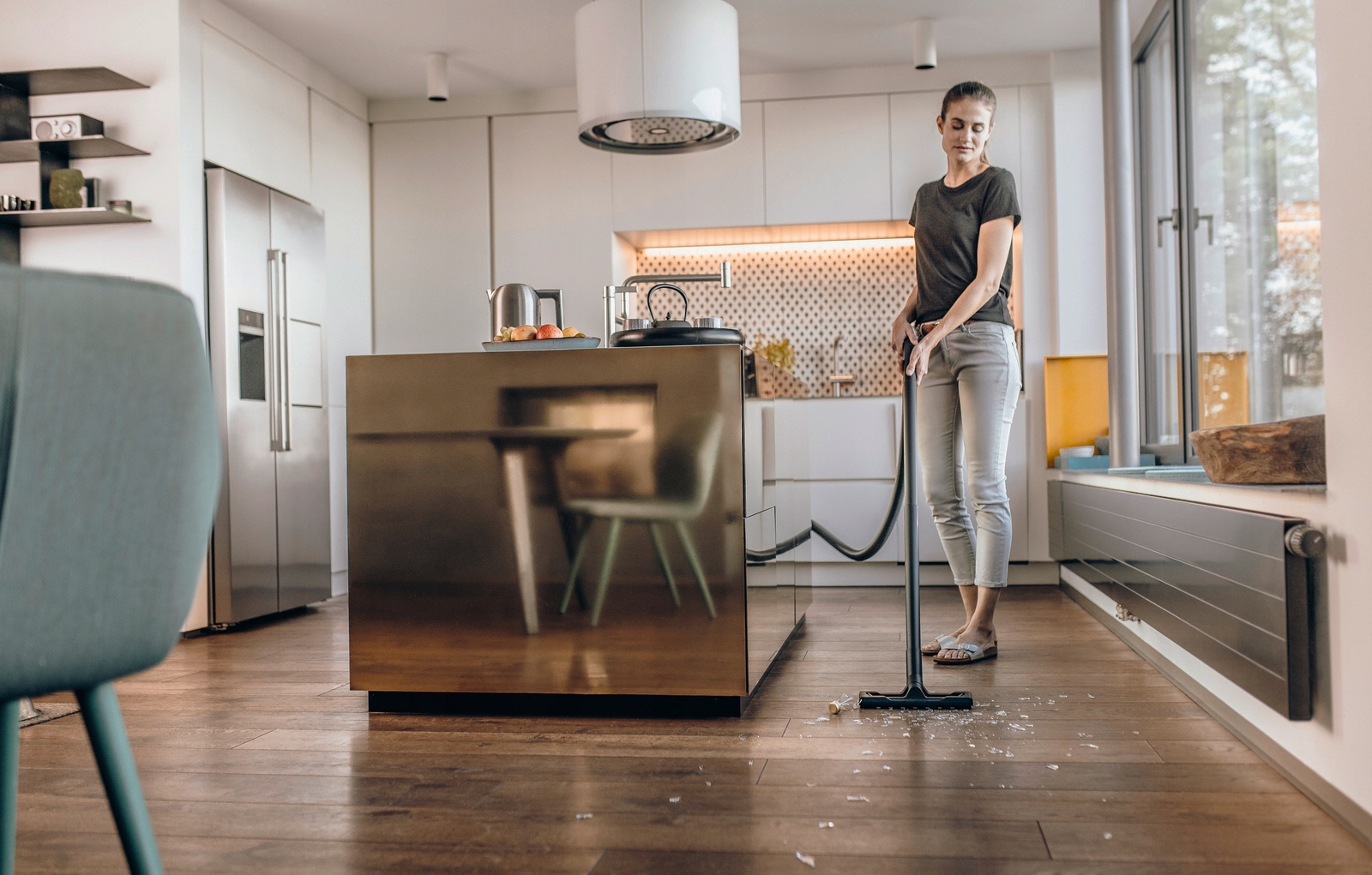 Odkurzacz przemysłowy Karcher WD3 1400W bezworkowy Waga urządzenia 4.5 kg