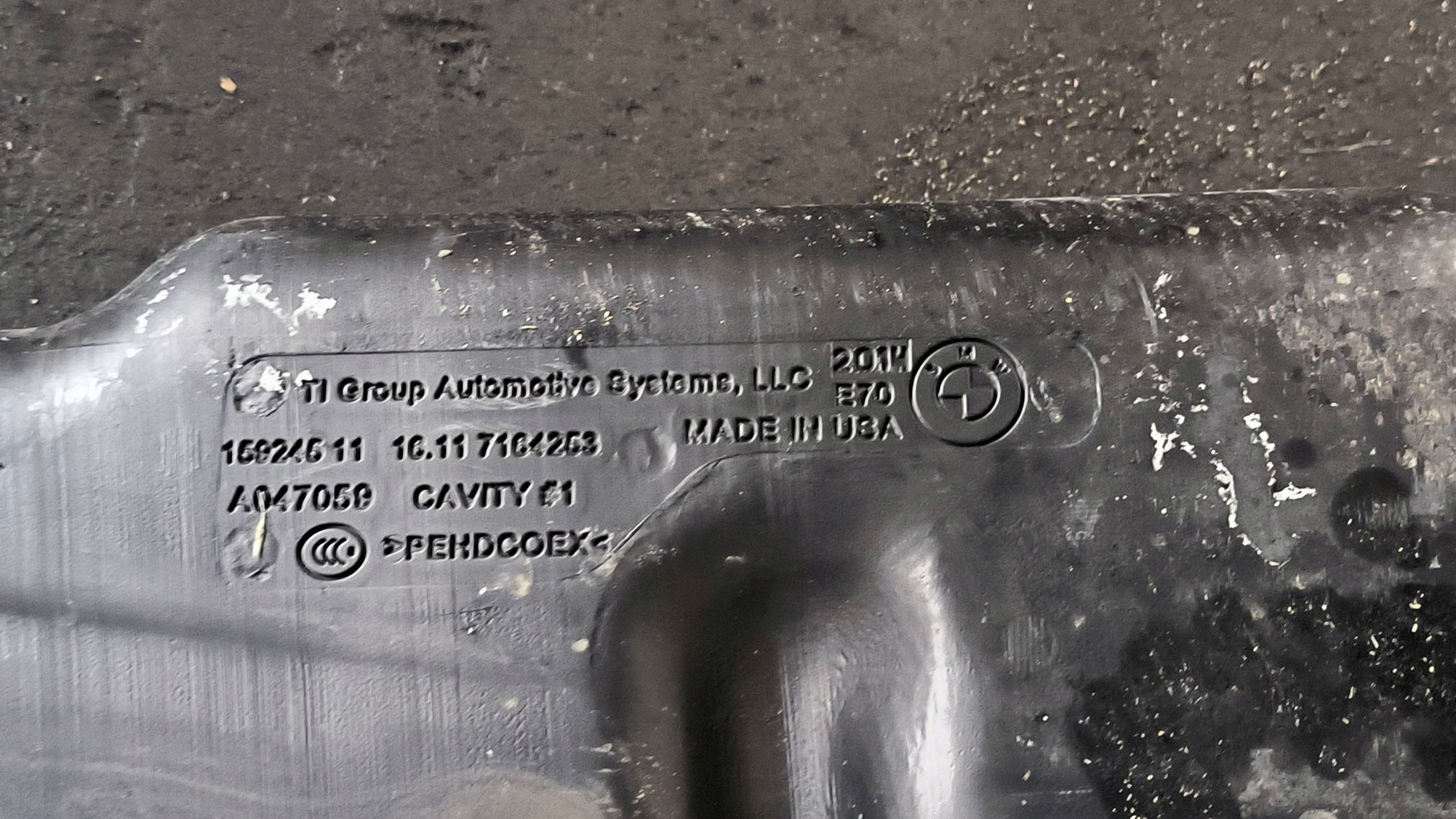 spremnik goriva rezervoar 3.0 D BMW X6 F16