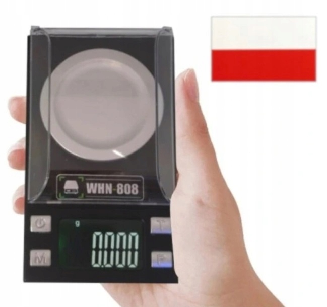 Elektronická Klenotnická Váha draVires 0.001 g 100 g nálepka