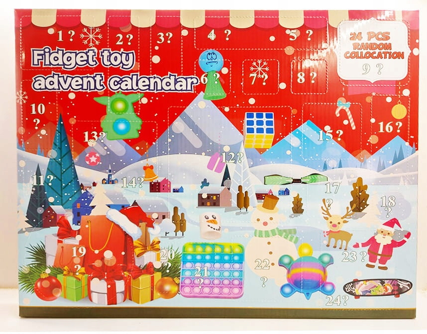 

Kalendarz adwentowy Zabawki Fidget