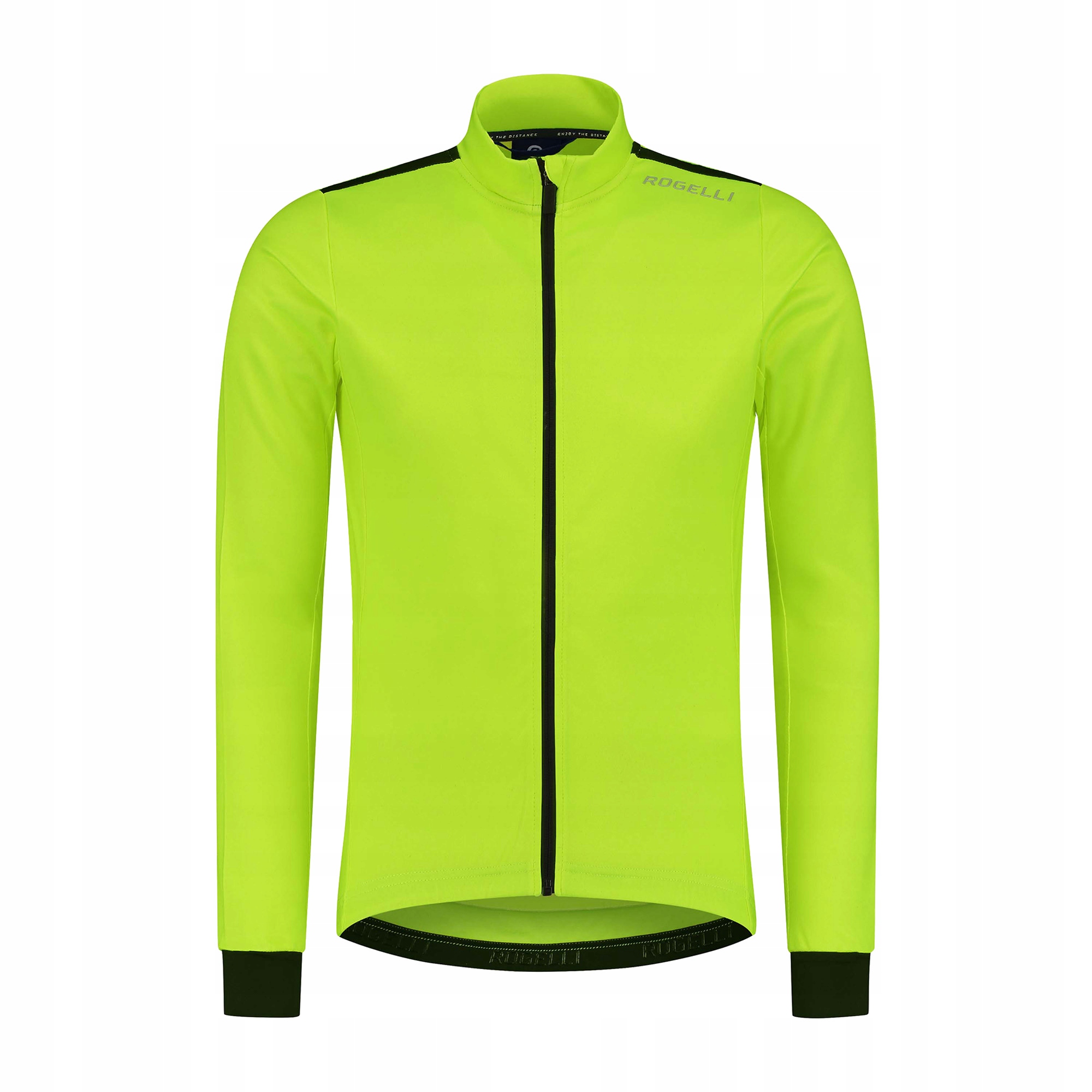 Longsleeve rowerowy męski Rogelli Core fluor/black L