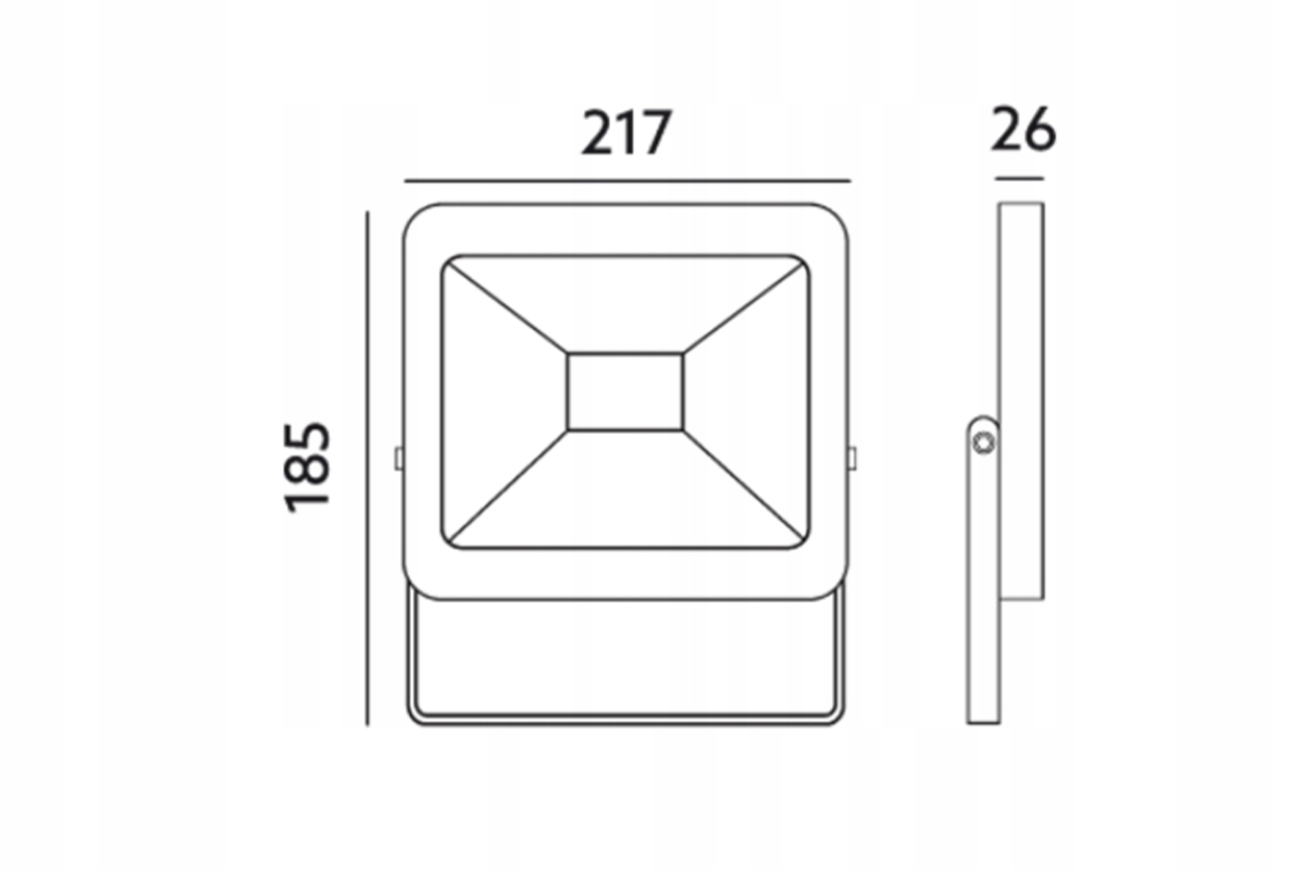 Reflektor halogen LED 50W warsztatowa na hale Marka Kobi
