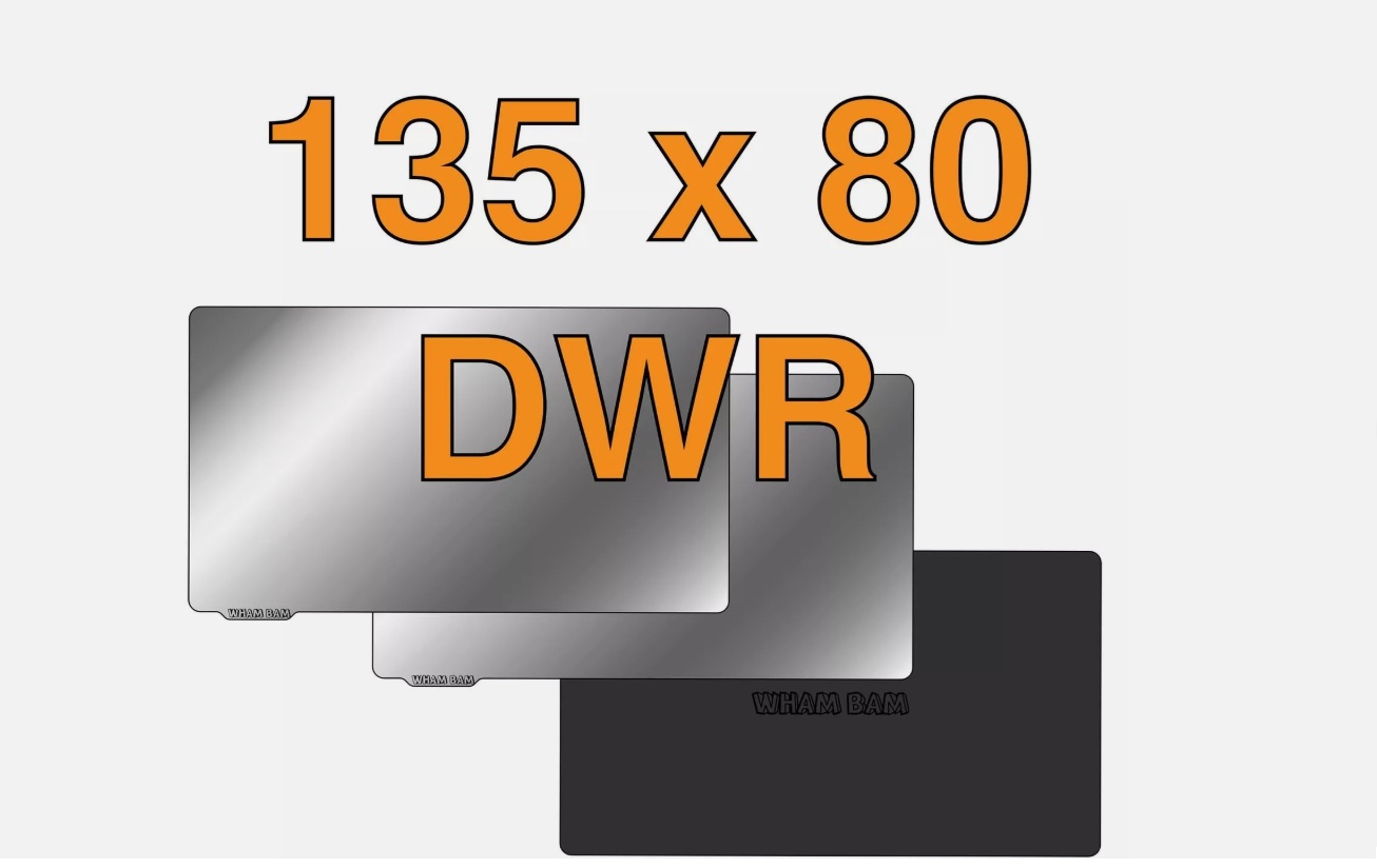 Wham Bam Double Wham 135x80 mm – dvojitá flexibilní platforma pro 3D tisk