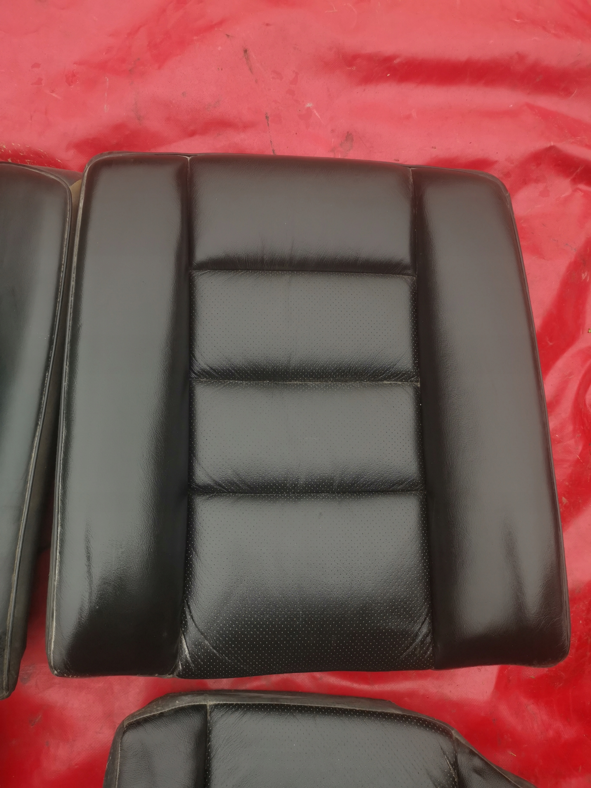 mercedes w124 coupe Sitz heck Leder hinten schwarze