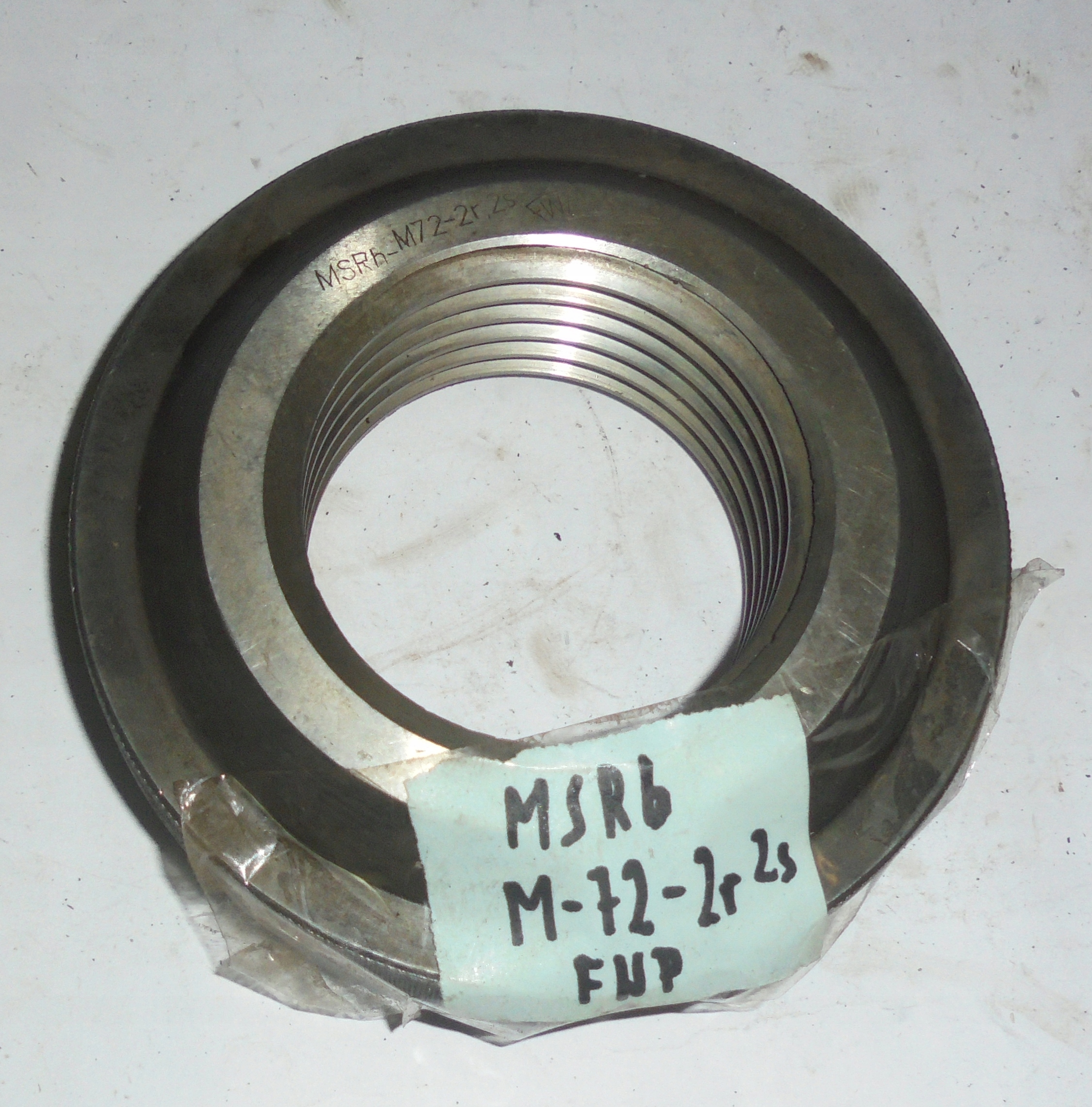 SPRAWDZIAN GWINTÓW ZEWNĘTRZNY MSRb M 72 -2r 2s FWP