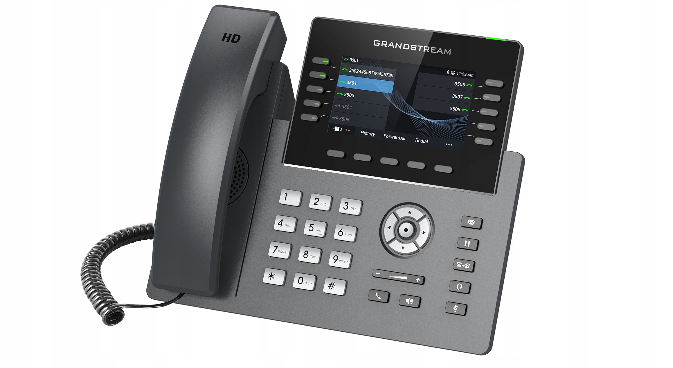 Kabelový telefon Grandstream GRP2615 Bluetooth