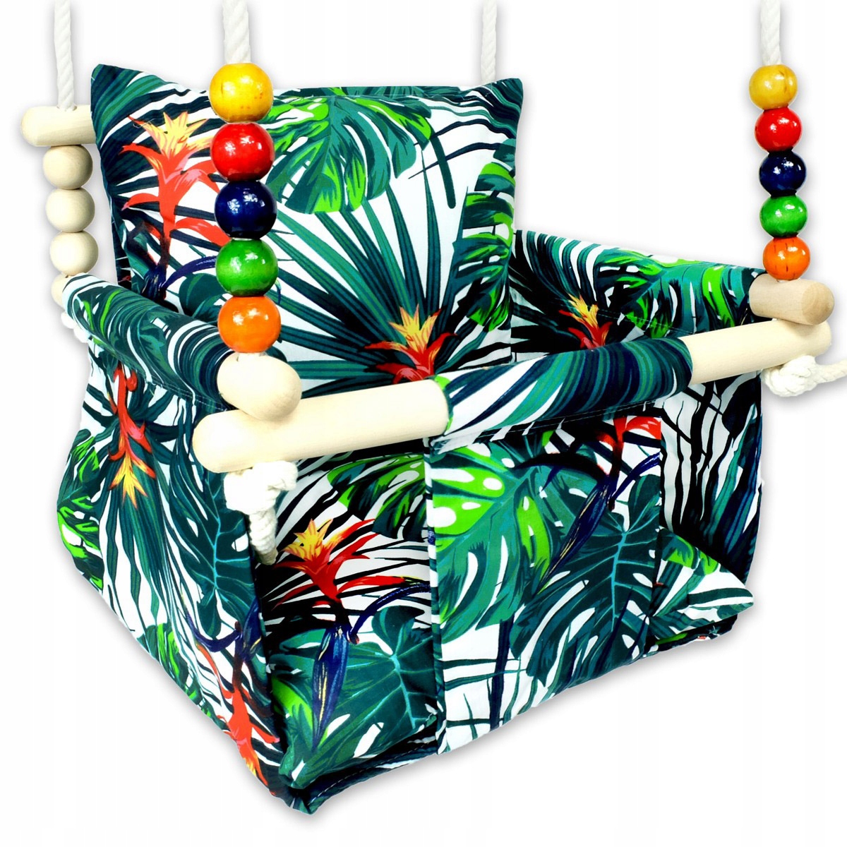 KiziaMizia HUŚTAWKA DLA DZIECI DO DOMU OGRODU Maks. obciążenie 20 kg