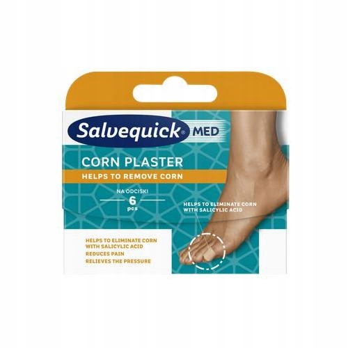 

Salvequick Corn Plastry na odciski, 6szt.