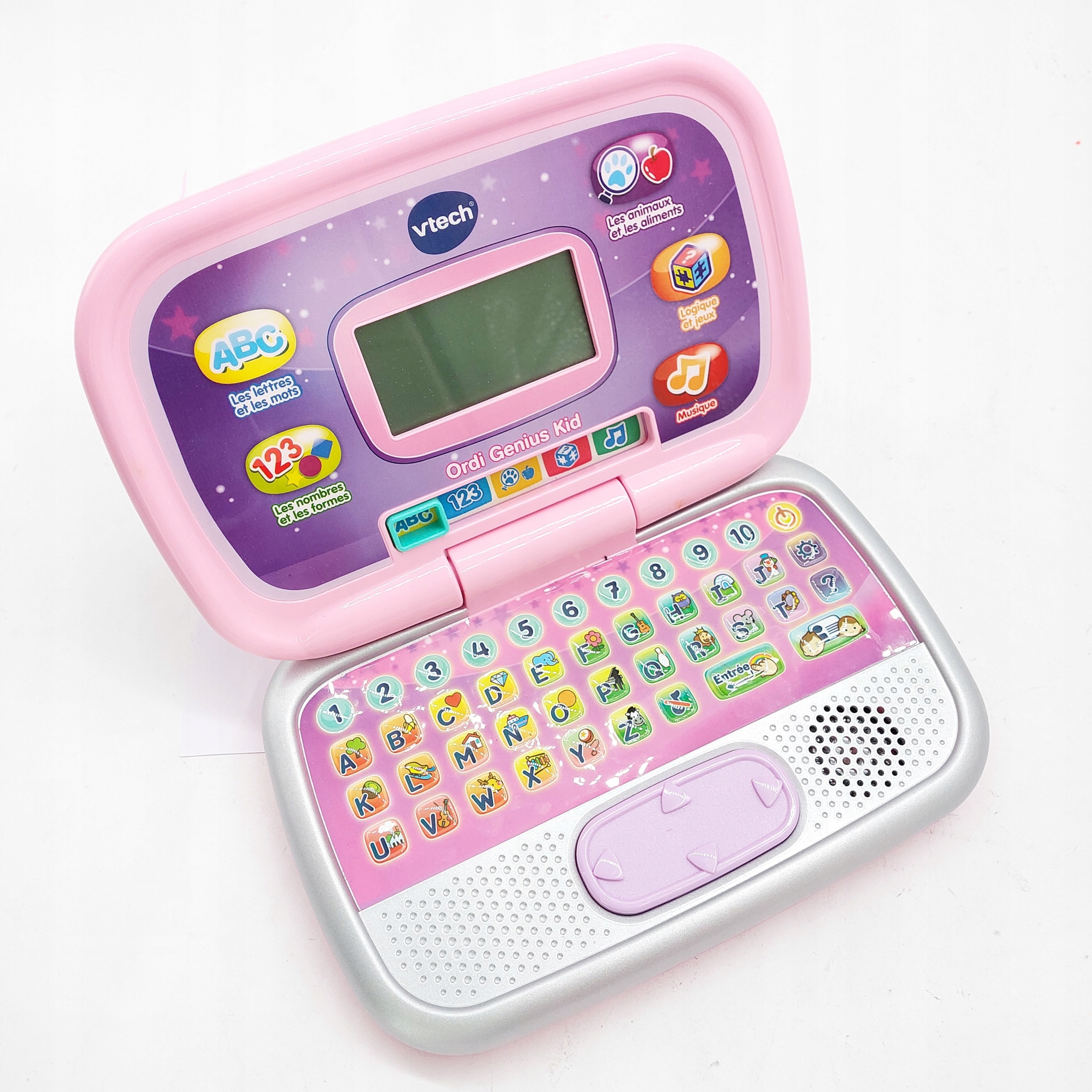 Komputer przenośny Vtech Ordi GeniusKid USZKODZONY Kod producenta 1963