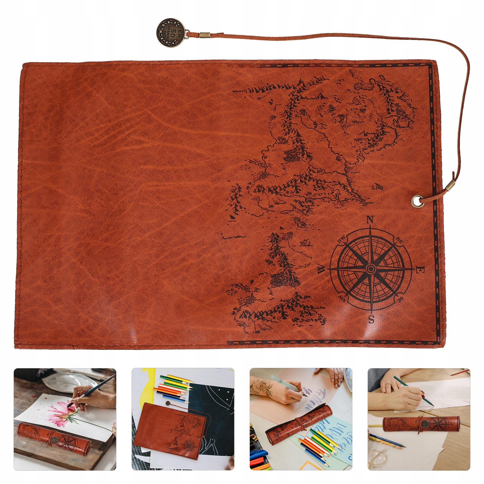 TORBA DO PRZENOSZENIA PIÓRNIKÓW TORBA DO PRZECHOWYWANIA ołówków ROLKA OŁÓWKÓW Typ inny