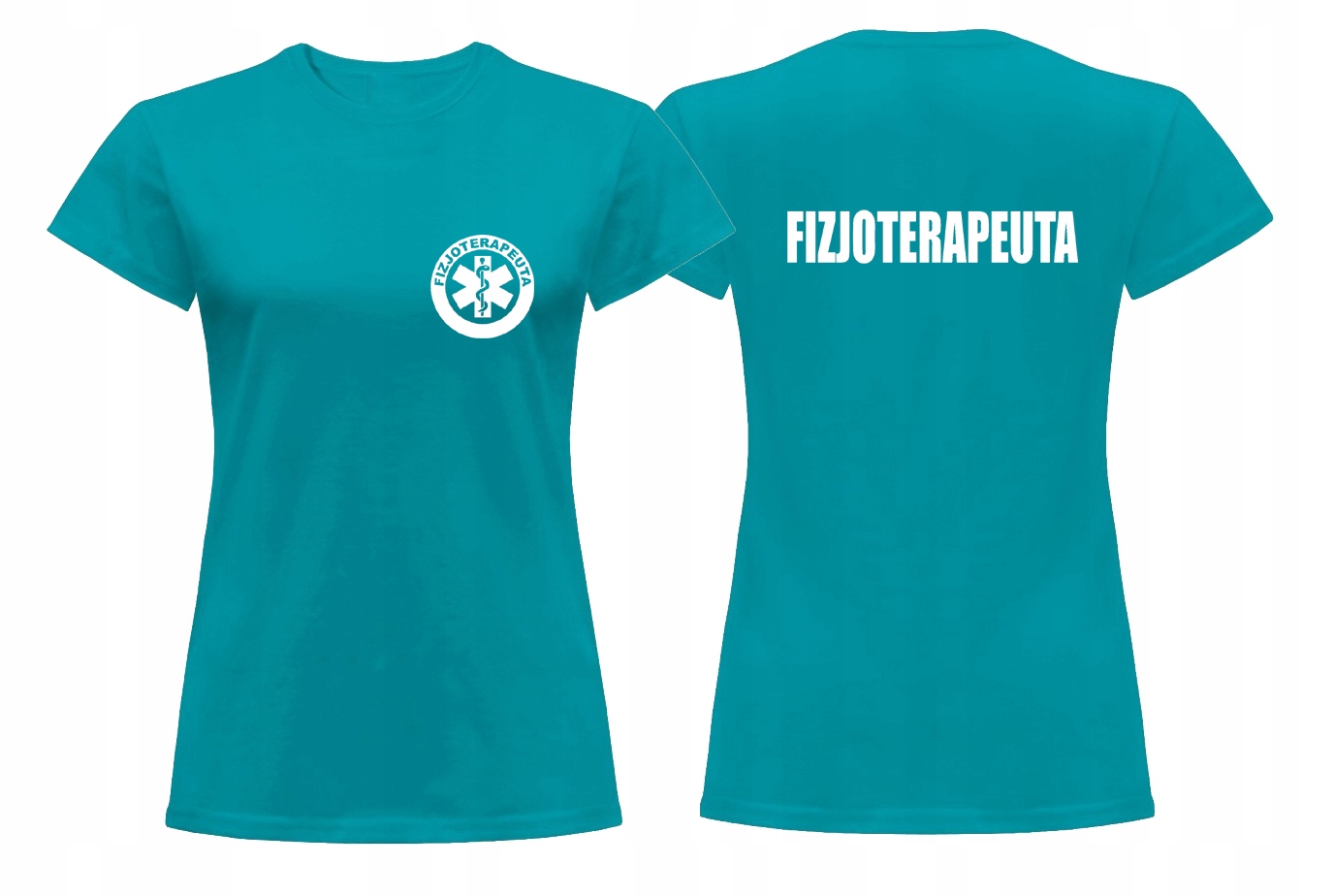 

Koszulka z nadrukiem Fizjoterapeuta, damska S-xxl