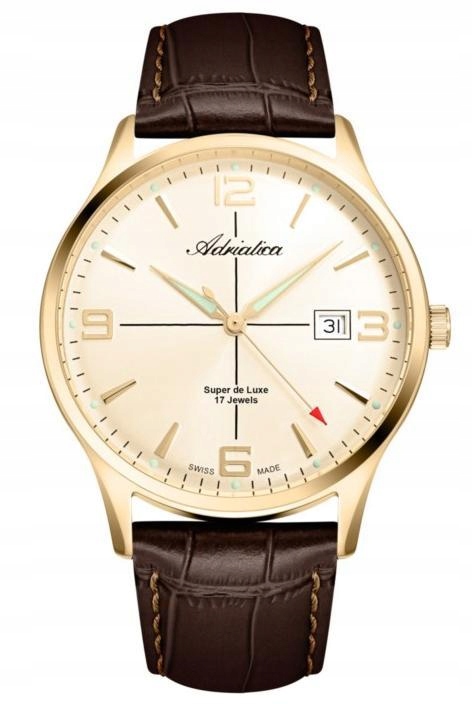 Nové Originální Pánské hodinky Adriatica A8331.1B51M, mechanické, klasické