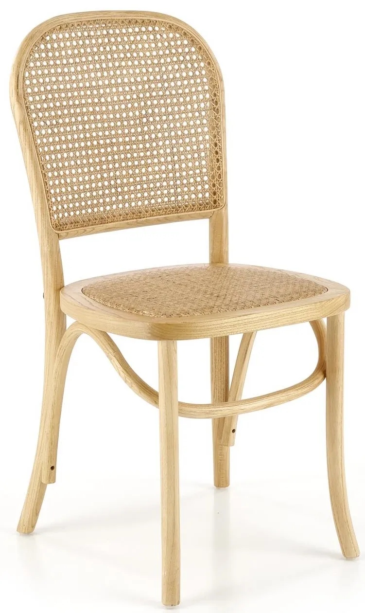 K502 Eleganckie Rattanowe Krzesło - Naturalne Piękno i Trwałość