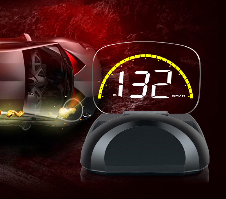 WYŚWIETLACZ PROJEKTOR LED LCD HUD OBD2 GPS C700S Producent bez marki