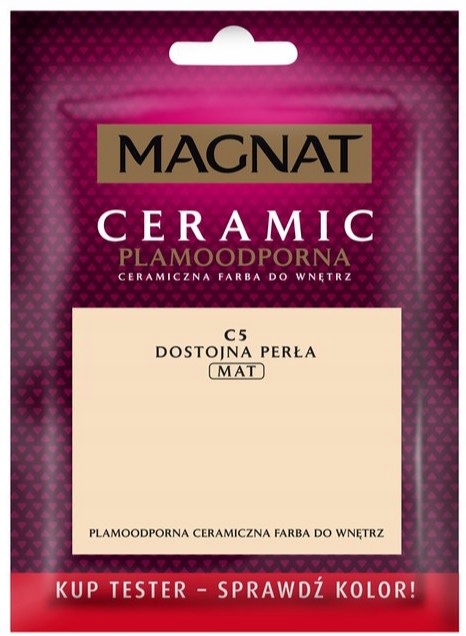 

Farba Magnat Ceramic 0,03L C5 Dostojna Perła