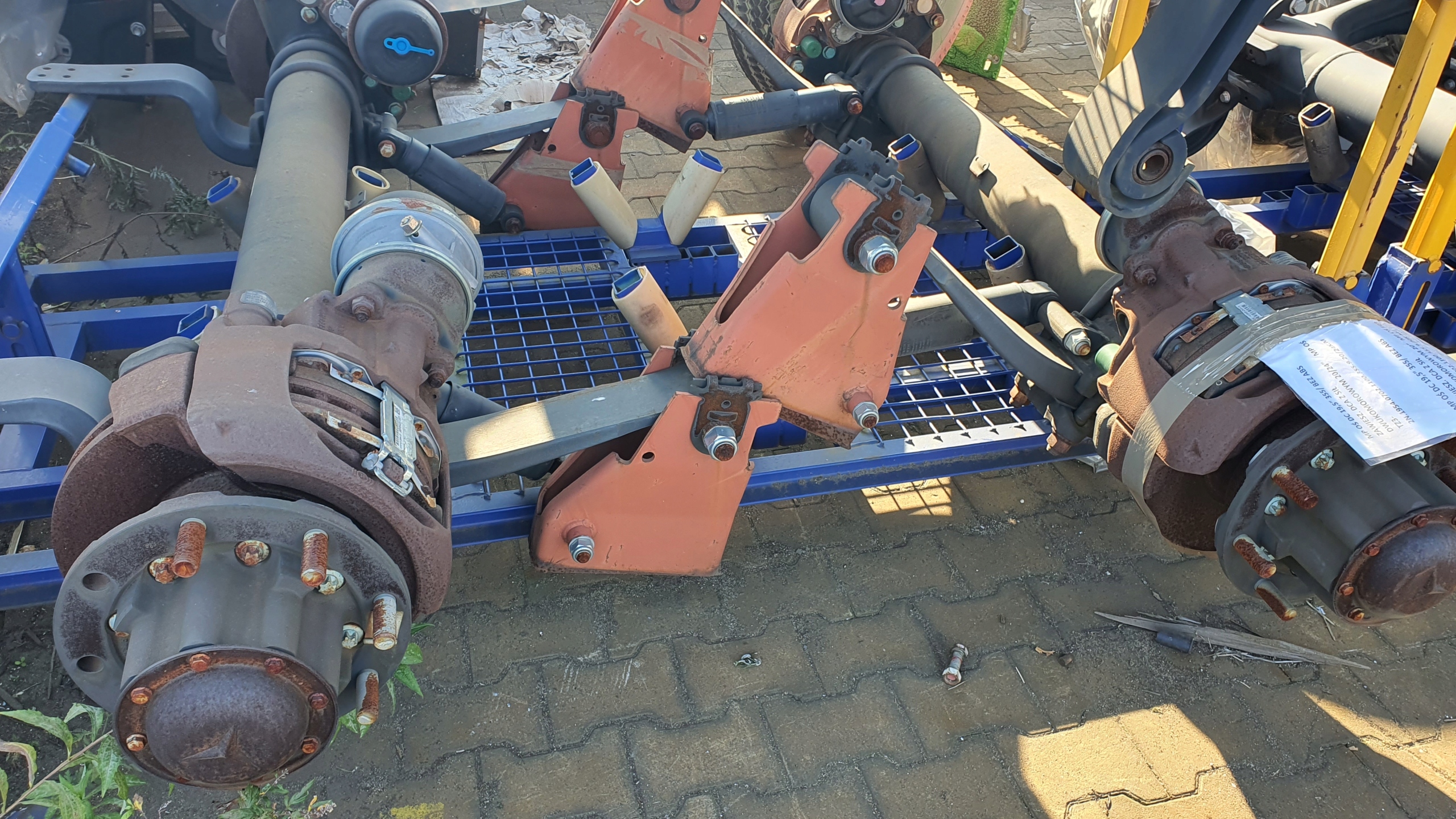 TZ3/2NC6 10,5 - Осі MERCEDES-TZ3/2NC6-10,5