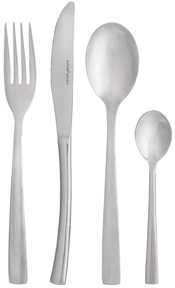 ALTOM ZESTAW SZTUĆCE 24 KOMPLET FUTURE PROSTE Materiał wykonania metal