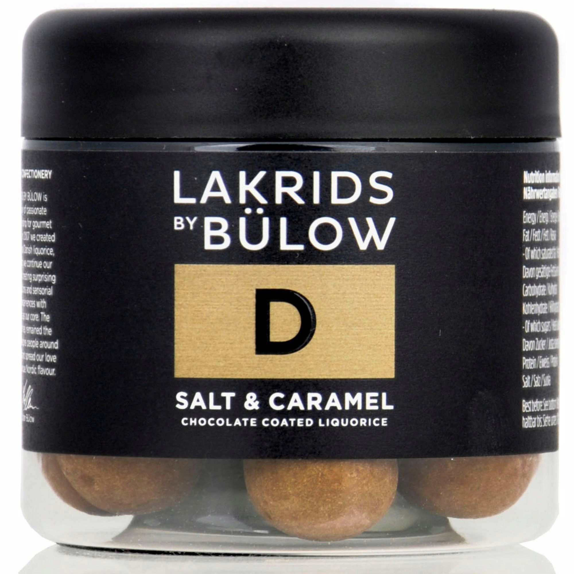 Lakrids by Bülow Salt & Caramel ekskluzywna duńska lukrecja w czekoladzie