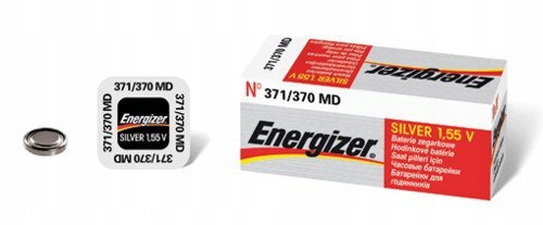 

Bateria zegarkowa srebrowa mini Energizer 371-370