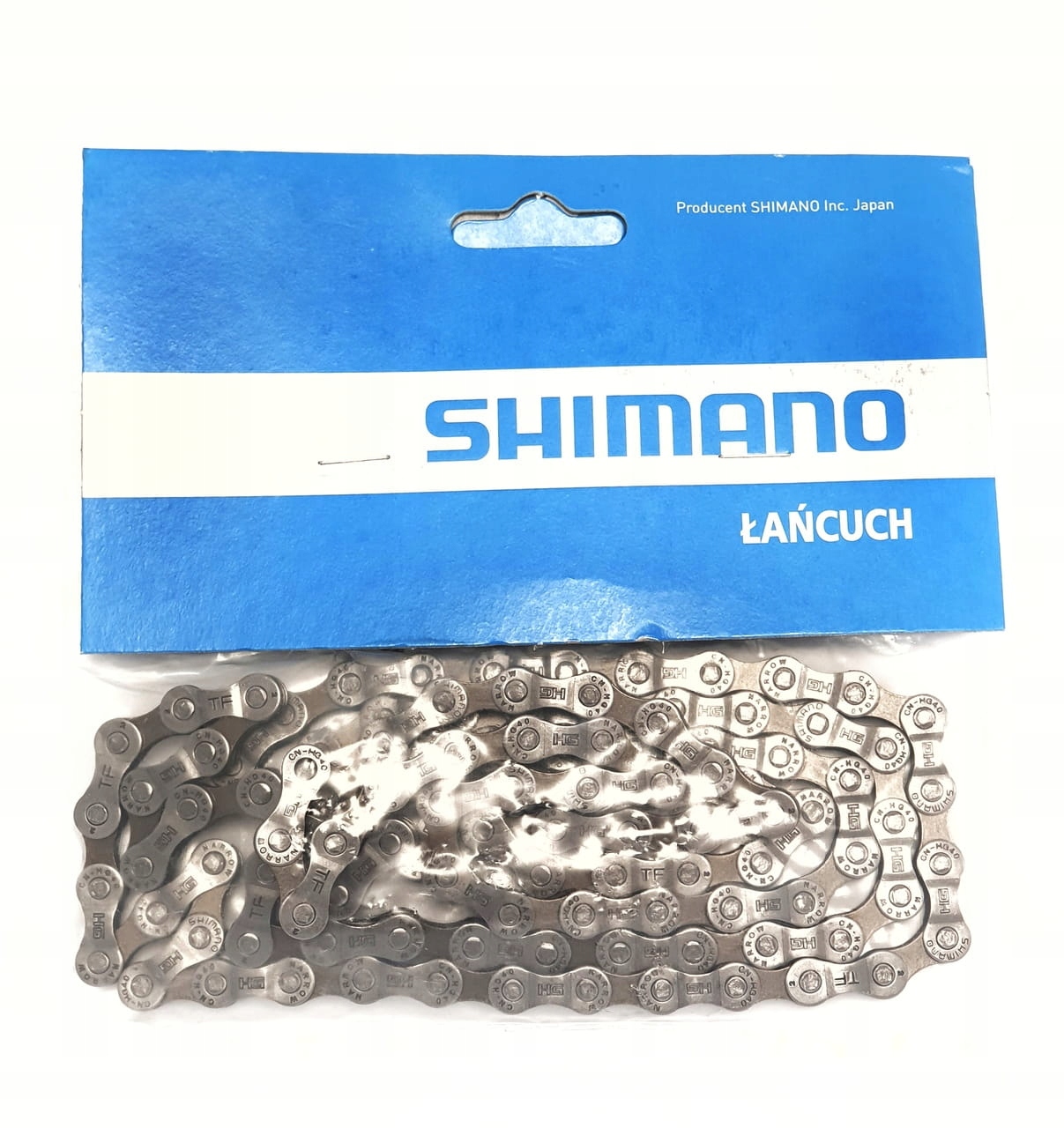Komplet Oryginał Shimano Łańcuch HG40+ Wolnobieg 7 Marka Shimano