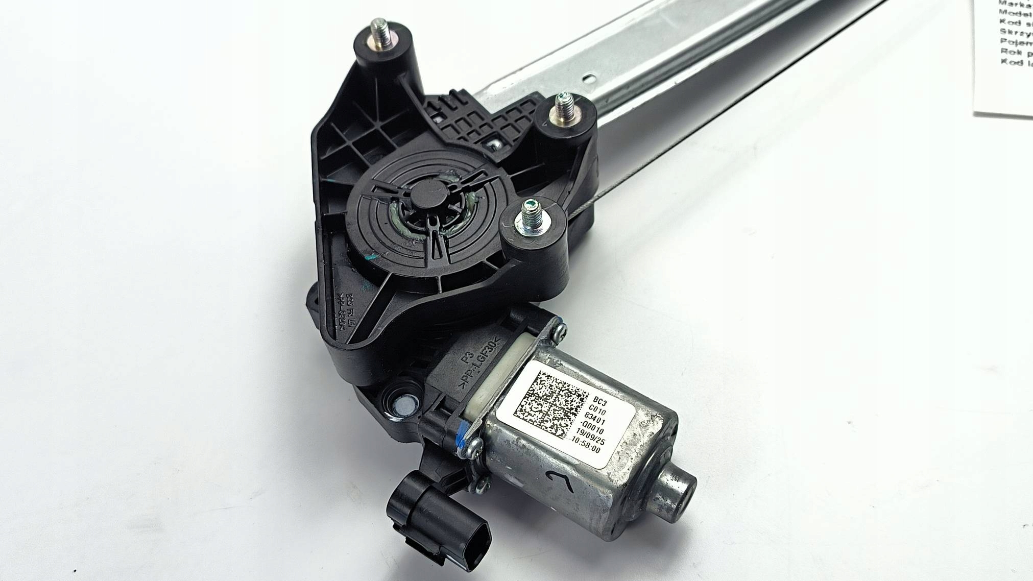 window regulator left rear part 83401-Q0010 HYUNDAI BAYON LIFT