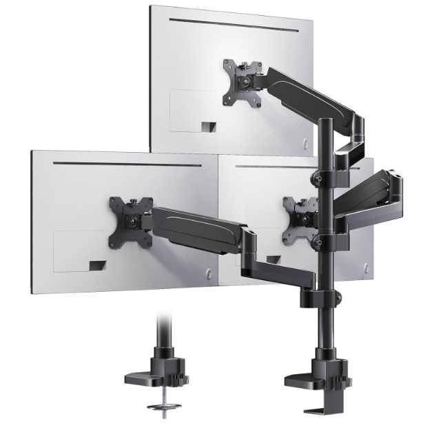 Uchwyt do monitora Putorsen na 3 monitory 17–32" 9 kg na ramię RZMM-483E