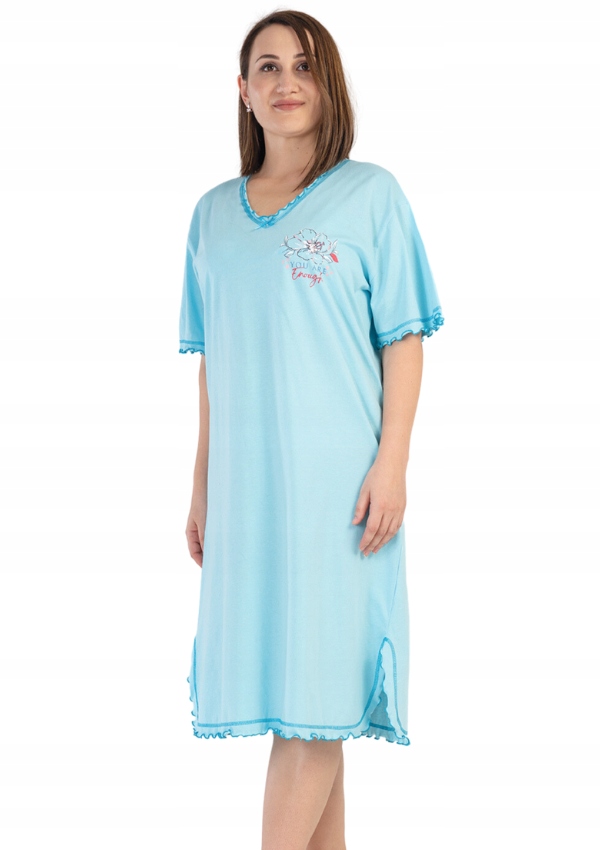 

Koszula Nocna bawełniana 3XL plus size duża długa