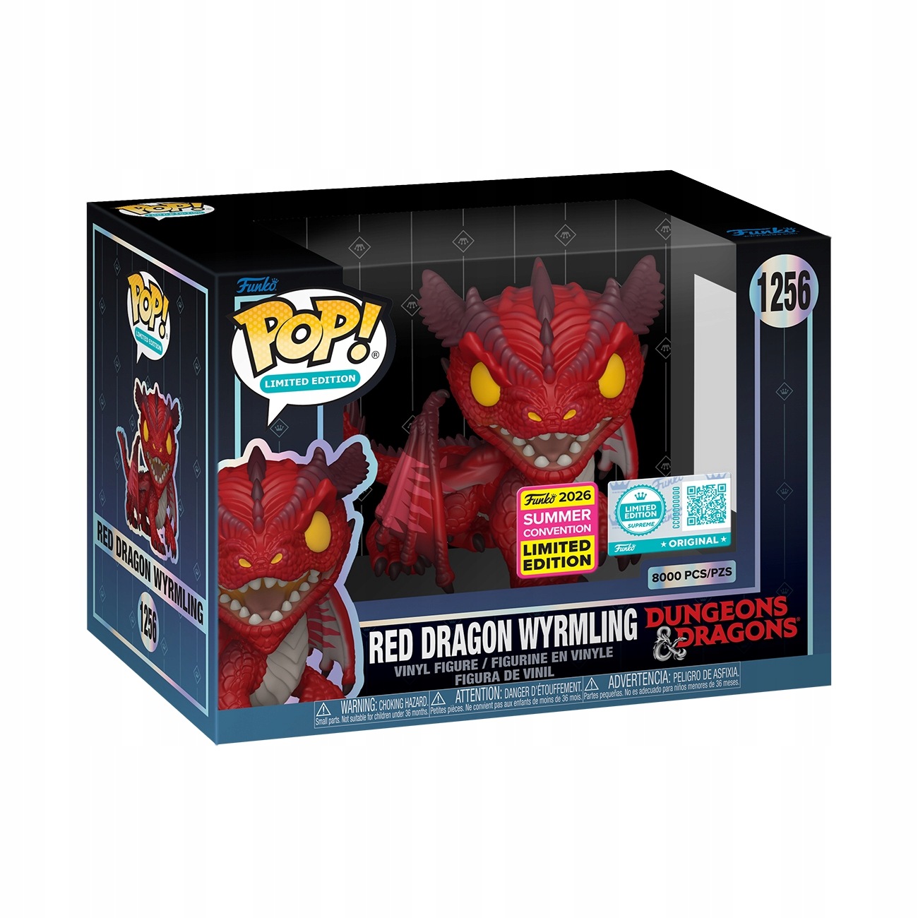 Funko Pop! Dungeons & Dragons Red Dragon figurka Le 8000 pro fanoušky