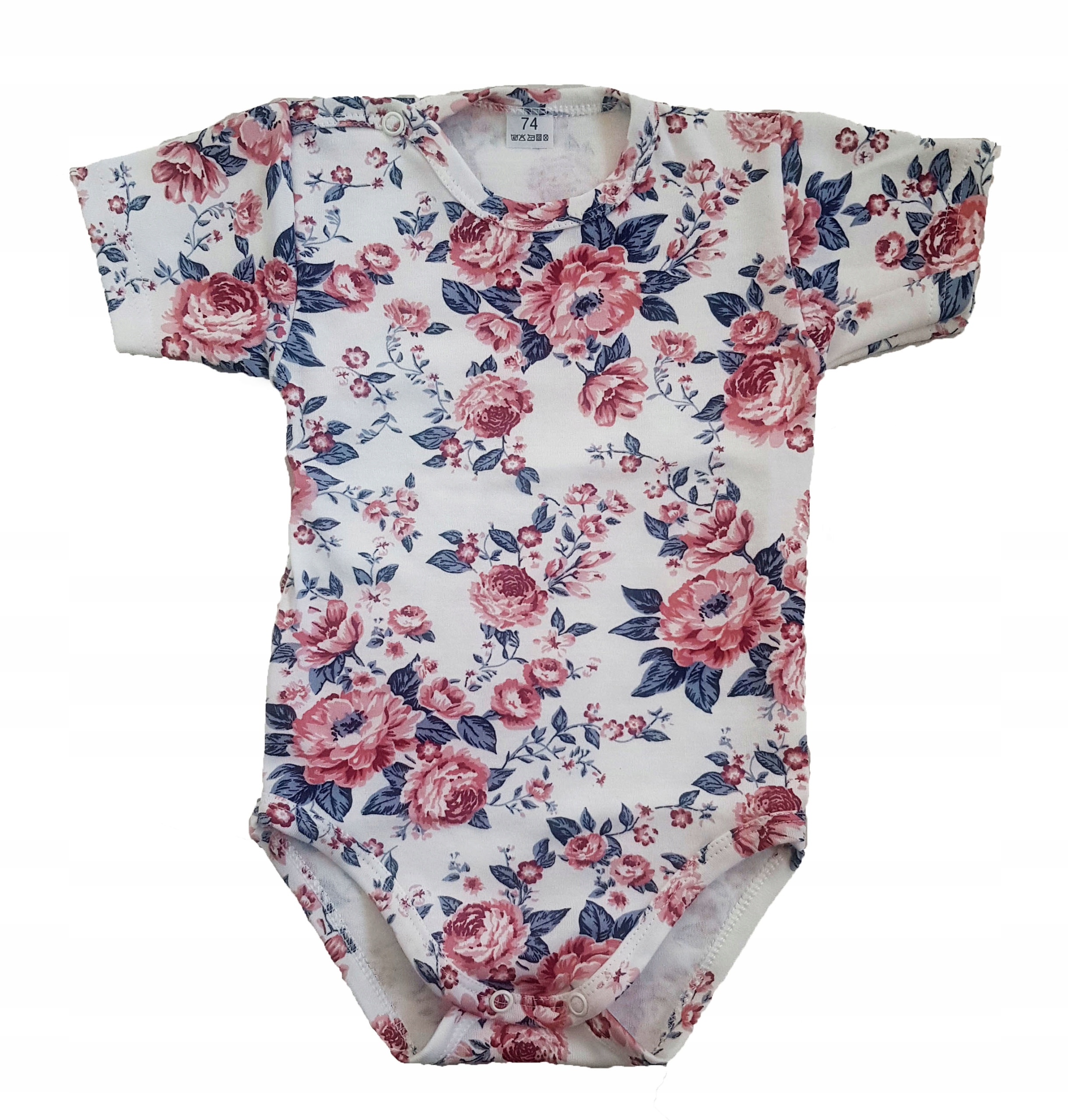 

Body krótki rękaw Lato r. 92 Bawełna 100%