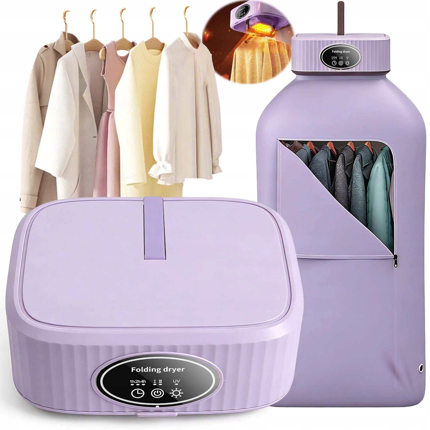 Levně Sušák Na Prádlo Přenosná, Závěsná, Tichá, 600 W