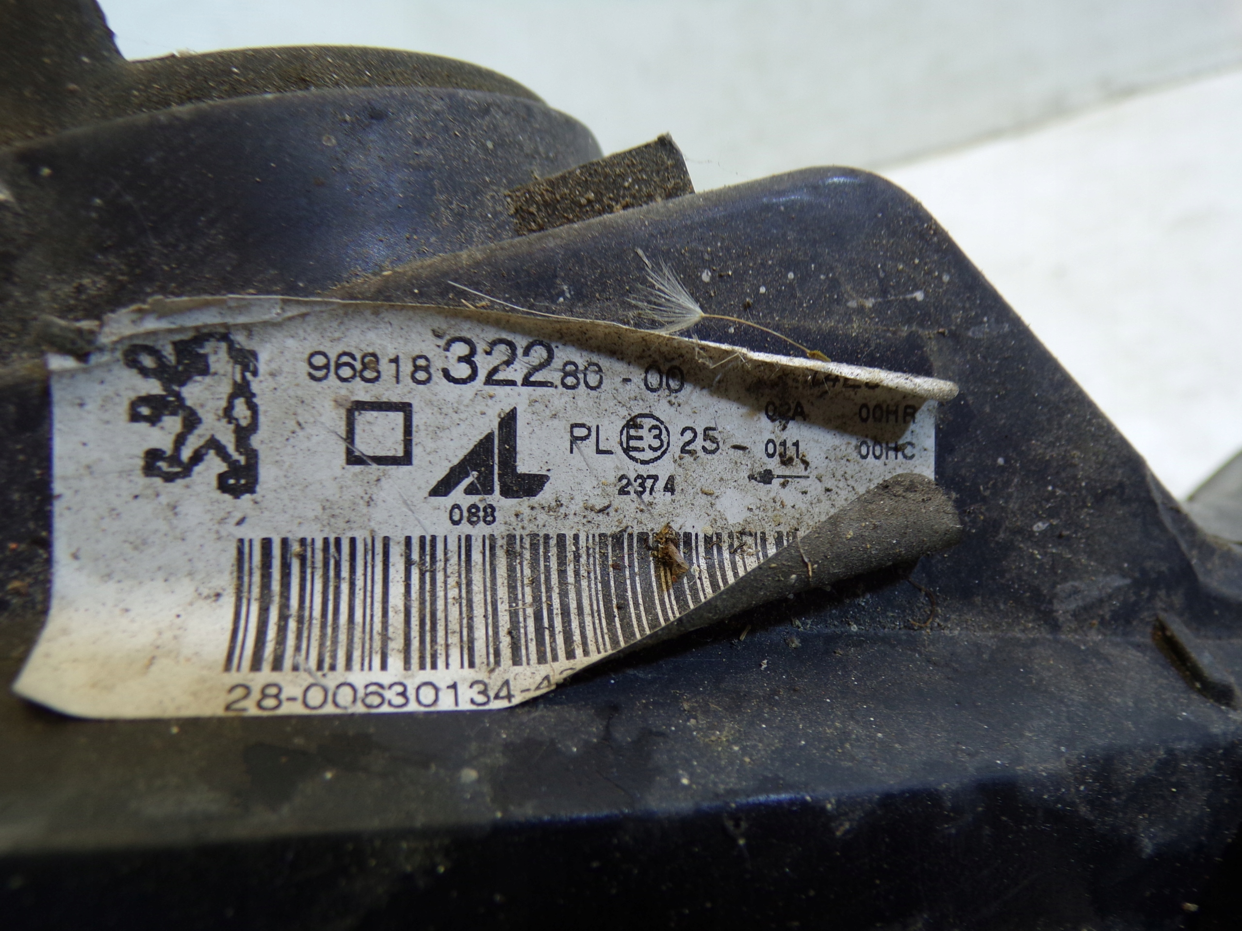 light front front right PEUGEOT 307 LIFT (2) (K1)