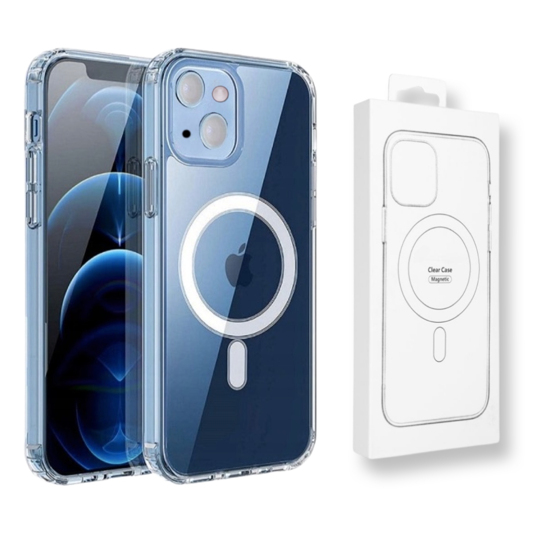 

Etui Solt iPhone 14 MagSafe przezroczyste