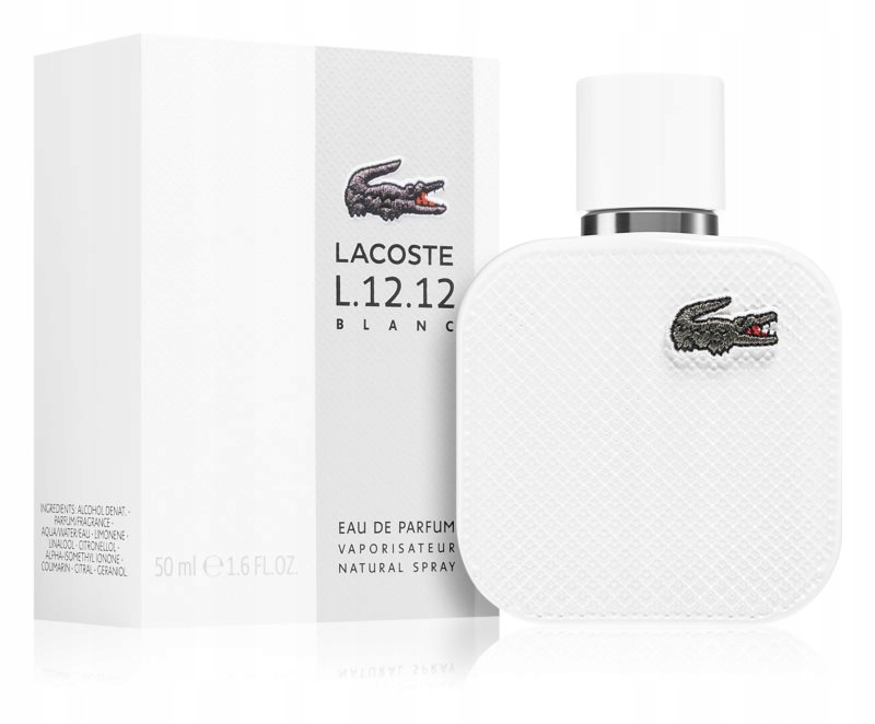 Lacoste Eau De Lacoste L.12.12 Blanc Edp 50ML