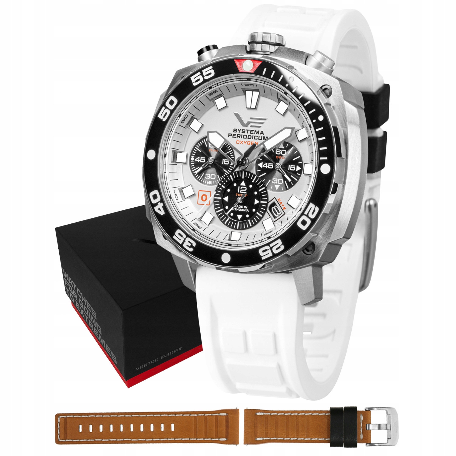 Pánské Hodinky Vostok Europe VK67-650A722SW černý pásek