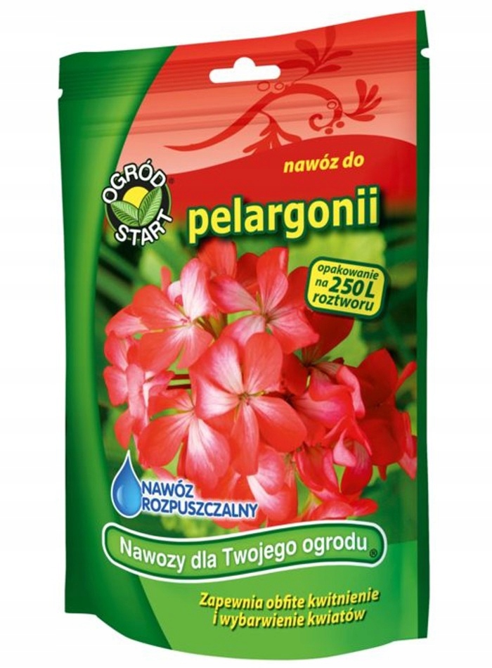 

Nawóz Rozpuszczalny Do Kwiatów Pelargonii 250g