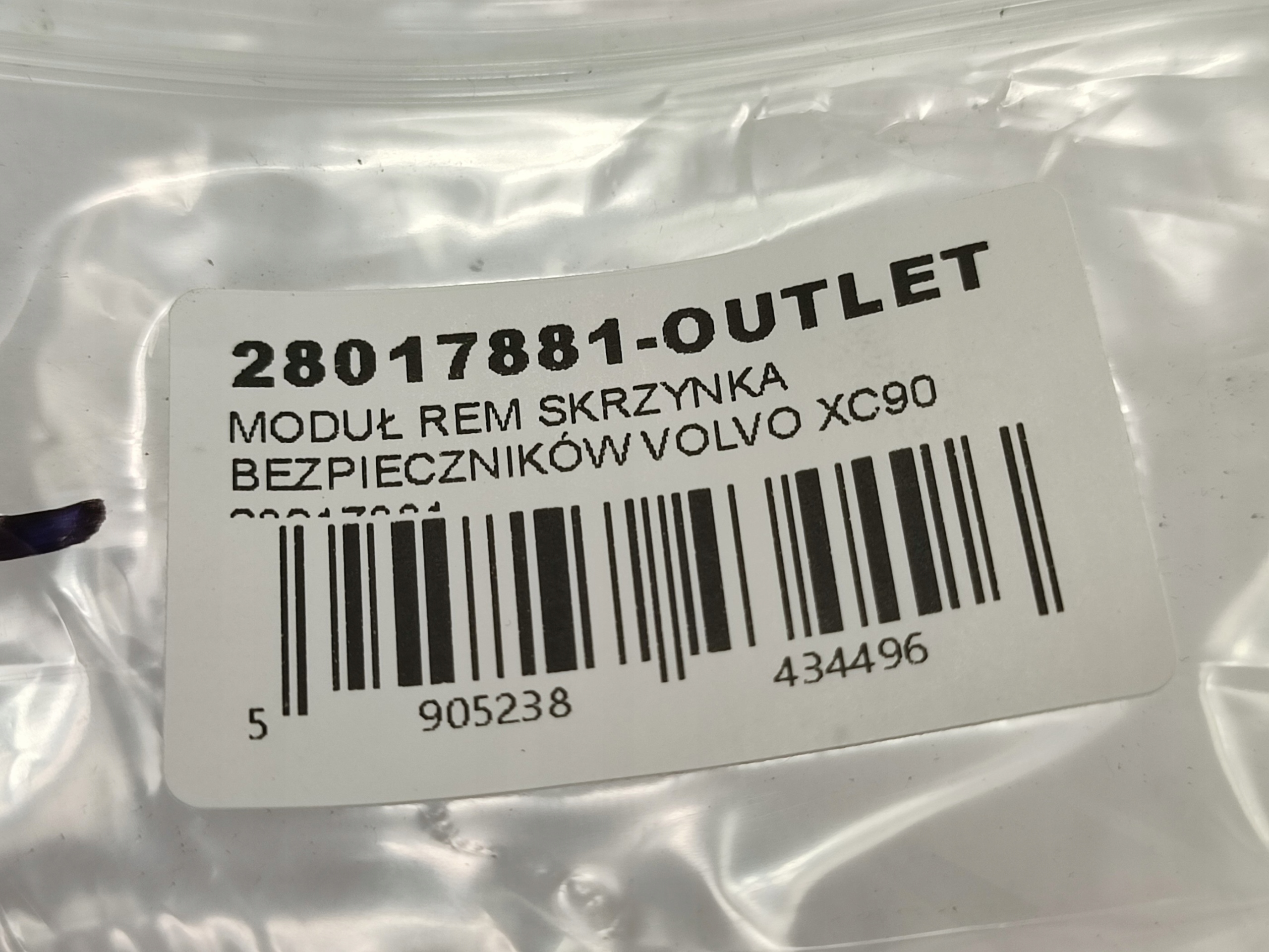Module REM Module fusibles VOLVO XC90 et 2002-... 28017881