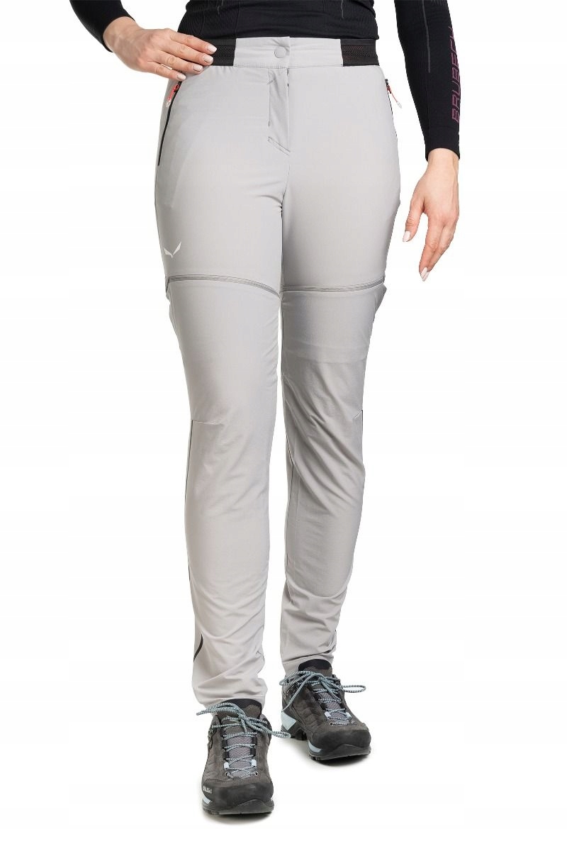 Salewa Spodnie trekkingowe damskie Pedroc 2 Dst 2/1 Women szare 38_M