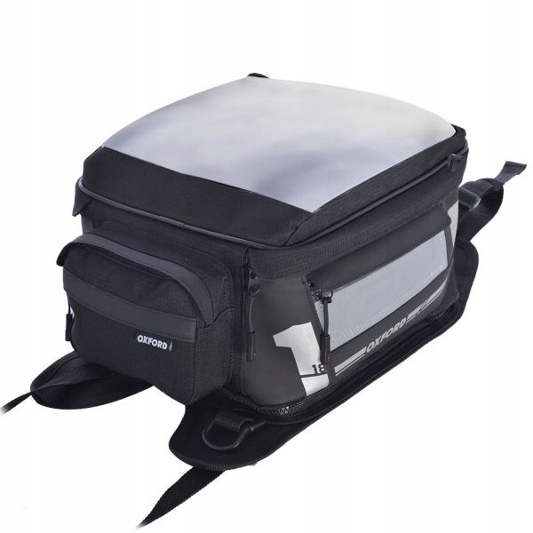 Taška Na Nádrž S18 Tank Bag Oxford (18 L) Farba Čierna/sivá