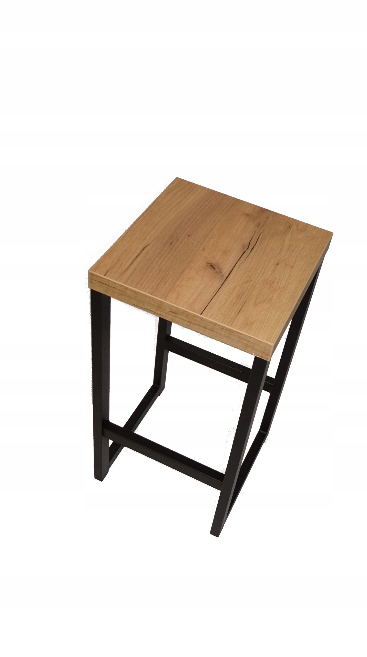 

Solidny Hoker taboret metalowy loft 60 cm