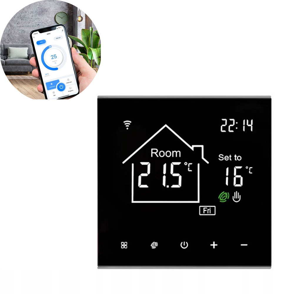 Pokojový Termostat Wifi Tuya Digitální Regulátor 3A